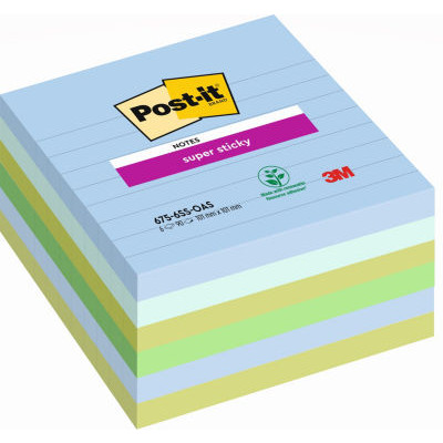 LOT 6 NOTES POSTIT SS 101X101 LIG OASIS