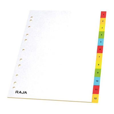 INTERC NUM A4 PP COUL 12/100 12T