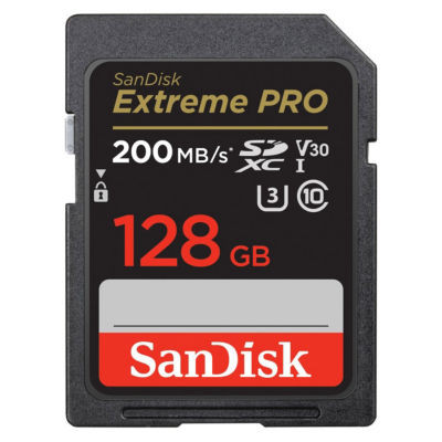 SANDISK CARTE SDXC EXTR PRO 128GO 200MO