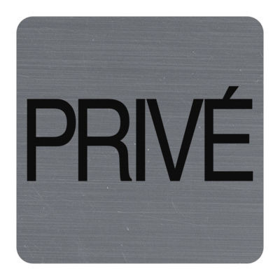 PLAQUE TOILETTE PRIVE 75X75