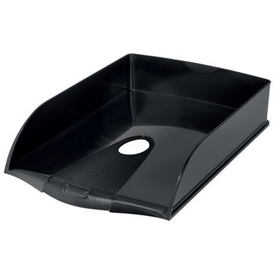 CORBEILLE A COURRIER LEITZ PLUS RECYCLE A4 NOIR